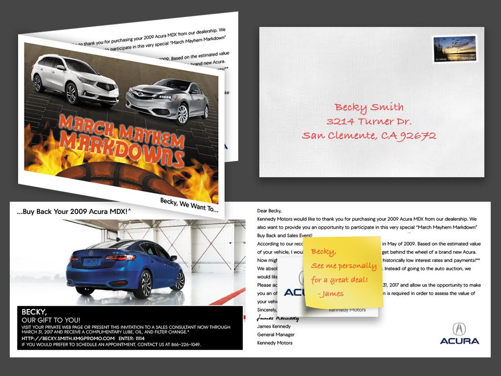 Buyback – Bi-fold – March Mayhem – Acura/Ford